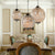 Retro Vintage Royal Empire Ball Chandelier Crystal Modern Pendant Lamp Lustres Lights E27 For Living Room Bedroom Bathroom Hotel