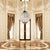 Retro Vintage Royal Empire Ball Chandelier Crystal Modern Pendant Lamp Lustres Lights E27 For Living Room Bedroom Bathroom Hotel