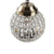 Retro Vintage Royal Empire Ball Chandelier Crystal Modern Pendant Lamp Lustres Lights E27 For Living Room Bedroom Bathroom Hotel