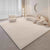 VIKAMA Nordic Striped Artistic Plush Rug - Soft, Non-Slip Area Rug for Living Room, Bedroom, Study, Office Decor
