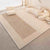 VIKAMA Nordic Striped Artistic Plush Rug - Soft, Non-Slip Area Rug for Living Room, Bedroom, Study, Office Decor