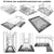2025 New Starfish Beach Shell Sea Star Sand Carpet Rug for Living Room Bedroom Home Sofa Decoration,Kids play Non-slip Floor Mat
