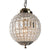 Retro Vintage Royal Empire Ball Chandelier Crystal Modern Pendant Lamp Lustres Lights E27 For Living Room Bedroom Bathroom Hotel