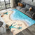 2025 New Starfish Beach Shell Sea Star Sand Carpet Rug for Living Room Bedroom Home Sofa Decoration,Kids play Non-slip Floor Mat