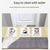 VIKAMA Scandinavian Abstract Crystal Pile Home Decorative Carpet Living Room Bedroom Non-Slip Carpet
