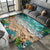 2025 New Starfish Beach Shell Sea Star Sand Carpet Rug for Living Room Bedroom Home Sofa Decoration,Kids play Non-slip Floor Mat