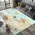 2025 New Starfish Beach Shell Sea Star Sand Carpet Rug for Living Room Bedroom Home Sofa Decoration,Kids play Non-slip Floor Mat