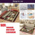 2024 Dazzling 3D Carpet Visual Geometry Pattern Large Area Full Cool Dark Wind Bedroom Gaming Gaming Room Decorative Mat Rug