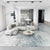 VIKAMA Scandinavian Abstract Crystal Pile Home Decorative Carpet Living Room Bedroom Non-Slip Carpet