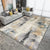 VIKAMA Scandinavian Abstract Crystal Pile Home Decorative Carpet Living Room Bedroom Non-Slip Carpet