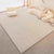 VIKAMA Nordic Striped Artistic Plush Rug - Soft, Non-Slip Area Rug for Living Room, Bedroom, Study, Office Decor