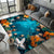 2025 New Starfish Beach Shell Sea Star Sand Carpet Rug for Living Room Bedroom Home Sofa Decoration,Kids play Non-slip Floor Mat