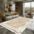 Golden Marble Carpet Luxury Bedroom Decoration Large Area Rugs Sofa Side Carpets for Living Room Soft Non-slip Lounge Floor Mat