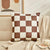 Fashion Checkerboard Plaid Cushion Cover Pillowcase Sofa Seat Bed Retro Home Decor