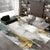 Nordic Livng Room Carpet Home Decoration Abstract Design Rug Bedroom Decor Area Rugs Washable Non-slip Dining Room Floor Mat