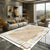 Golden Marble Carpet Luxury Bedroom Decoration Large Area Rugs Sofa Side Carpets for Living Room Soft Non-slip Lounge Floor Mat