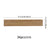 Peel-and-Stick Laminate Wood Flooring Water-ResistantScratch-Resistant Easy Installation 915x152mm Rustic Wood Look 36-Pack