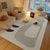 VIKAMA Modern Simple Living Room Fully Covered Carpet Sofa Tea Table Wear  Anti slip Easy to Care for Crystal Velvet Floor Mat