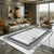 Golden Marble Carpet Luxury Bedroom Decoration Large Area Rugs Sofa Side Carpets for Living Room Soft Non-slip Lounge Floor Mat