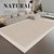 VIKAMA Modern Simple Crystal Wool Carpet Family Living Room Bedroom Decoration Carpet Non-Slip And Dirty Cloakroom Floor Mat