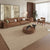 French Retro Living Room Carpet Large Area Brown Rug Coffee Table Study Bedroom Bedside Non-slip Soft Floor Mat Alfombra Ковер