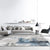 VIKAMA Scandinavian Abstract Crystal Pile Home Decorative Carpet Living Room Bedroom Non-Slip Carpet