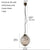 Retro Vintage Royal Empire Ball Chandelier Crystal Modern Pendant Lamp Lustres Lights E27 For Living Room Bedroom Bathroom Hotel
