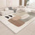 VIKAMA Modern Minimalist Area Rug Large Living Room Bedroom Office Non-Slip Carpet Home Decorative Floor Mat