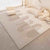 VIKAMA Modern Minimalist Area Rug Large Living Room Bedroom Office Non-Slip Carpet Home Decorative Floor Mat