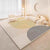 VIKAMA Modern Minimalist Area Rug Large Living Room Bedroom Office Non-Slip Carpet Home Decorative Floor Mat