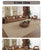 French Retro Living Room Carpet Large Area Brown Rug Coffee Table Study Bedroom Bedside Non-slip Soft Floor Mat Alfombra Ковер