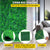 VEVOR 50x50 Artificial Plants Grass Wall Panel Boxwood Hedge Backdrop Home Decor Privacy Fence Backyard Wedding Party Background