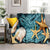 Natural Scenery Starfish Beach Shell Sea Star Sand Blanket,Soft Throw Blanket for Home Bedroom Bed Sofa Picnic Cover Kids Gift