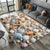 2025 New Starfish Beach Shell Sea Star Sand Carpet Rug for Living Room Bedroom Home Sofa Decoration,Kids play Non-slip Floor Mat